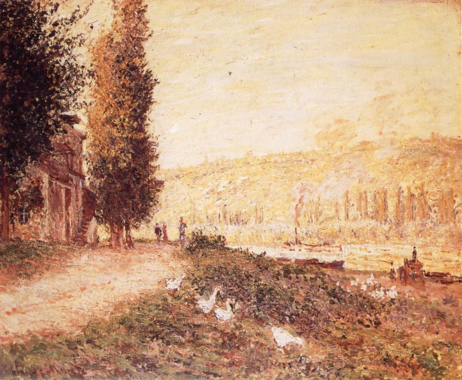 Banks of the Seine at Lavacourt